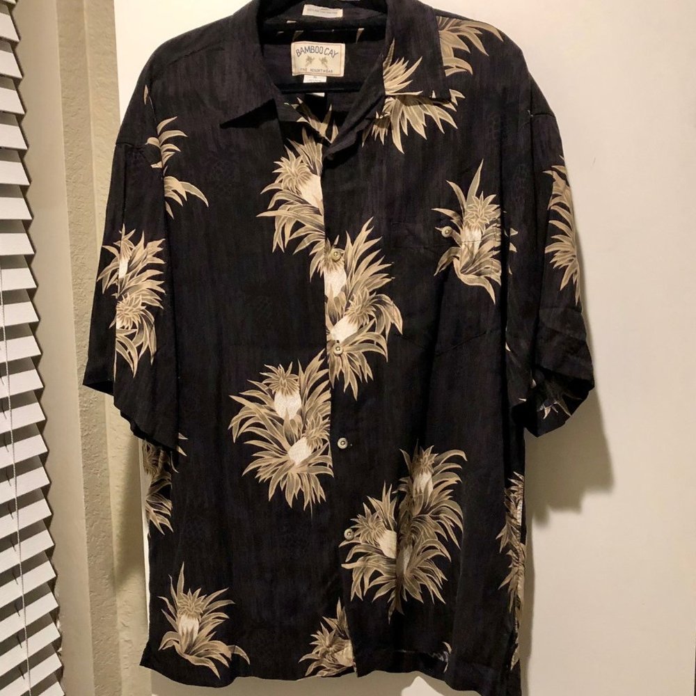 Bamboo Cay Men's Hawaiian Shirt